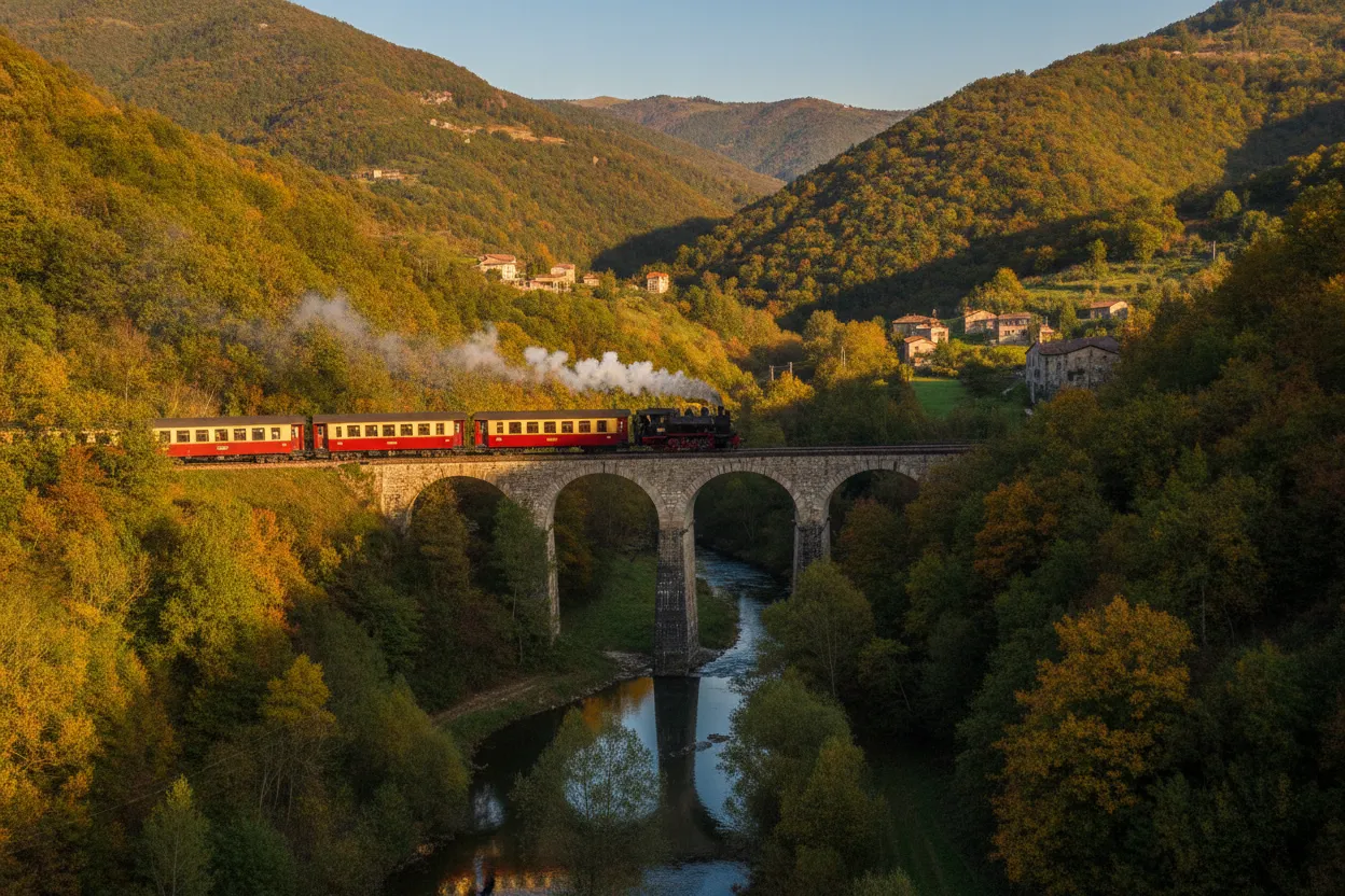 In treno tra i borghi: il piacere del viaggio lento