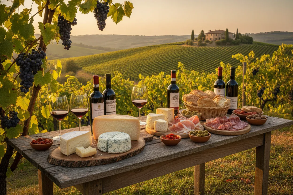 Vino e tavola: il viaggio che si assapora